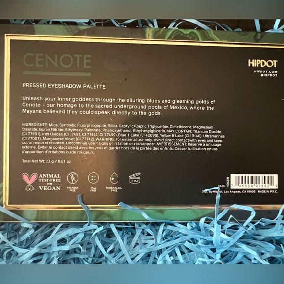 Hipdot Cenote Eyeshadow Palette - Picture 11 of 11